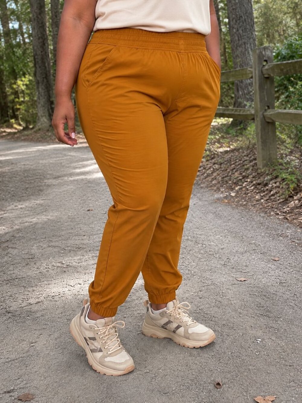 prAna Halle E-Waist Jogger Plus II Antique Bronze Color Plus Size 22 NWT